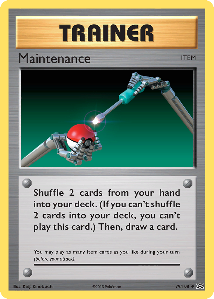 Maintenance (79/108) [XY: Evolutions] | Game Haven TX