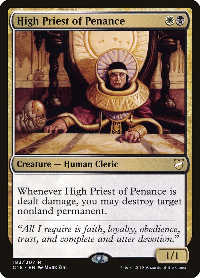 High Priest of Penance [Commander 2018] | Game Haven TX