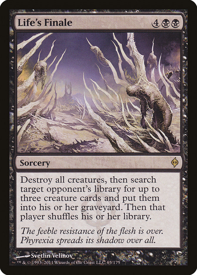 Life's Finale [New Phyrexia] | Game Haven TX