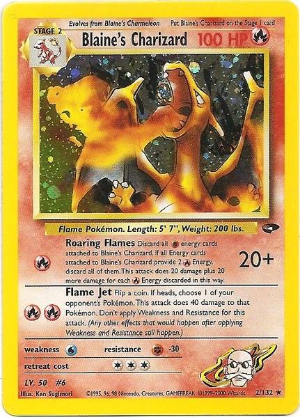 Blaine's Charizard (2/132) [Gym Challenge Unlimited] | Game Haven TX