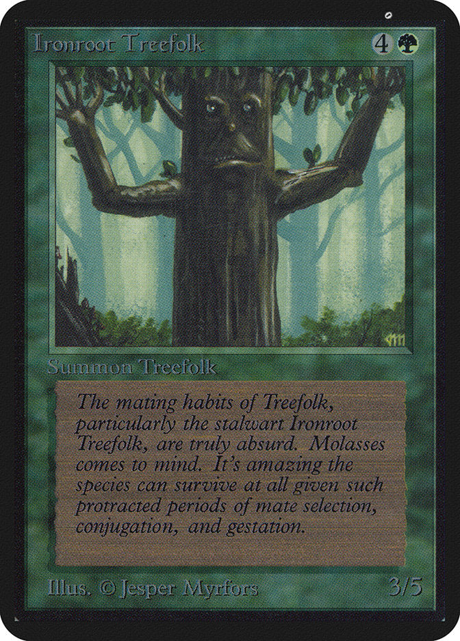 Ironroot Treefolk [Limited Edition Alpha] | Game Haven TX