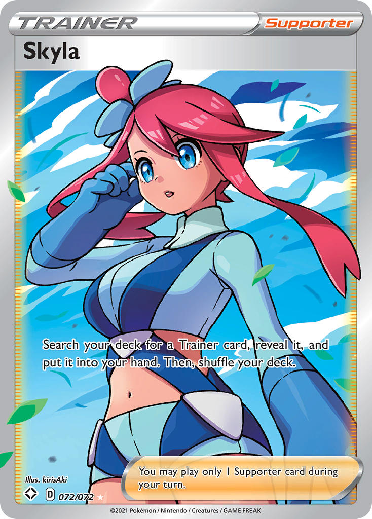 Skyla (072/072) [Sword & Shield: Shining Fates] | Game Haven TX