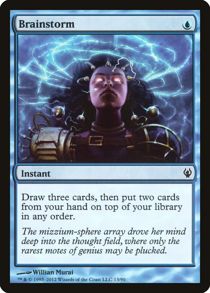 Brainstorm [Duel Decks: Izzet vs. Golgari] | Game Haven TX