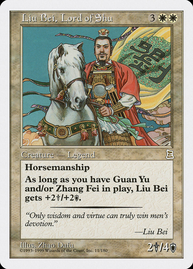 Liu Bei, Lord of Shu [Portal Three Kingdoms] | Game Haven TX