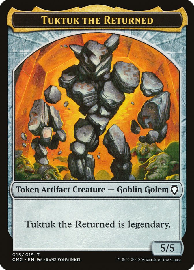 Tuktuk the Returned Token [Commander Anthology Volume II Tokens] | Game Haven TX