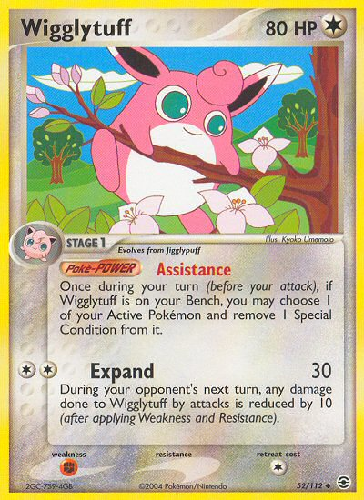 Wigglytuff (52/112) [EX: FireRed & LeafGreen] | Game Haven TX