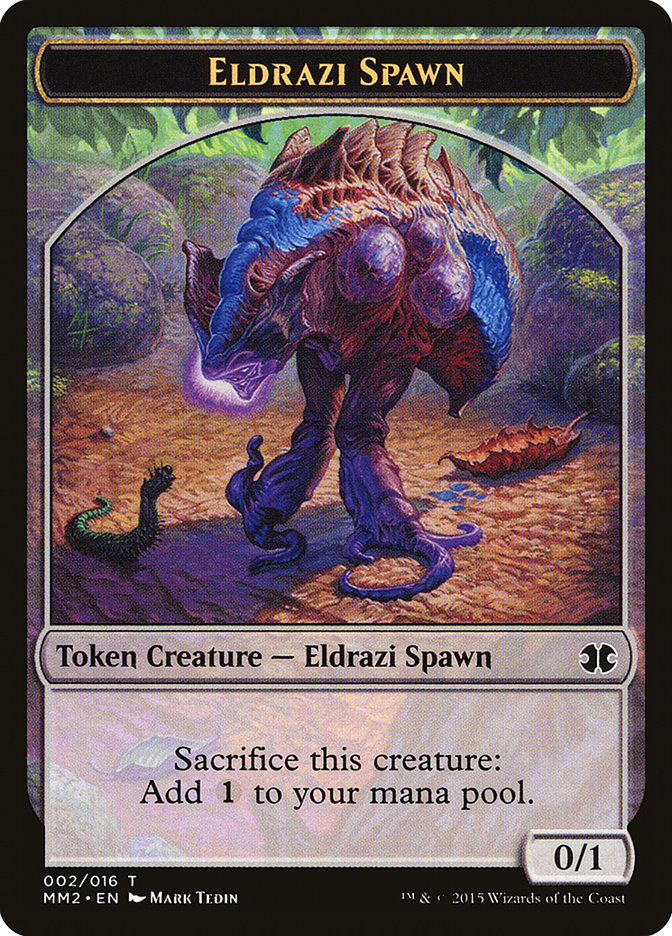 Eldrazi Spawn (002/016) [Modern Masters 2015 Tokens] | Game Haven TX