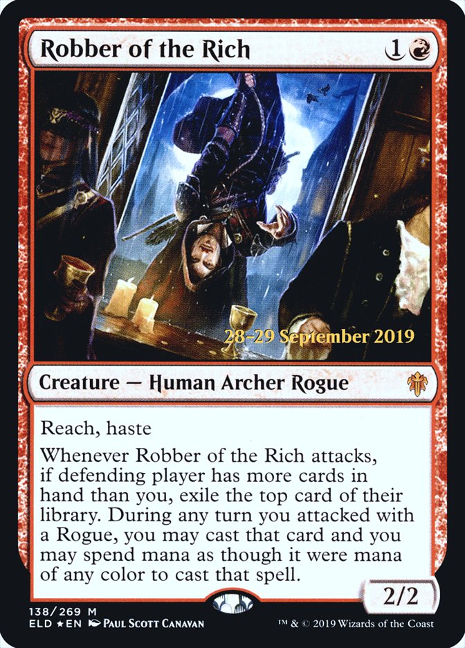 Robber of the Rich [Throne of Eldraine Promos] | Game Haven TX