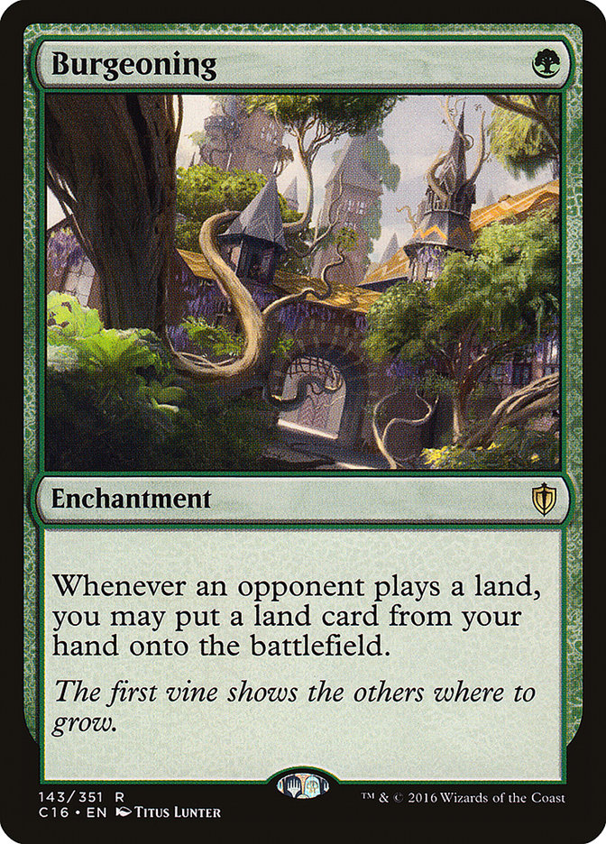 Burgeoning [Commander 2016] | Game Haven TX