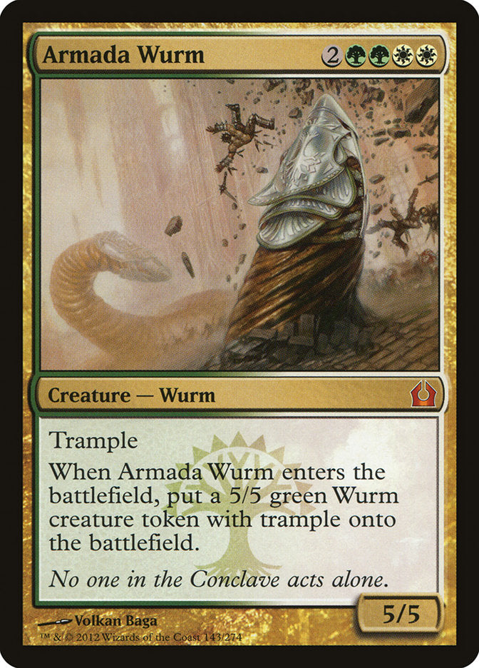 Armada Wurm [Return to Ravnica] | Game Haven TX