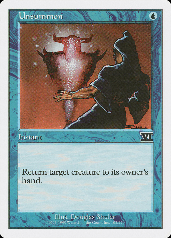 Unsummon [Classic Sixth Edition] | Game Haven TX