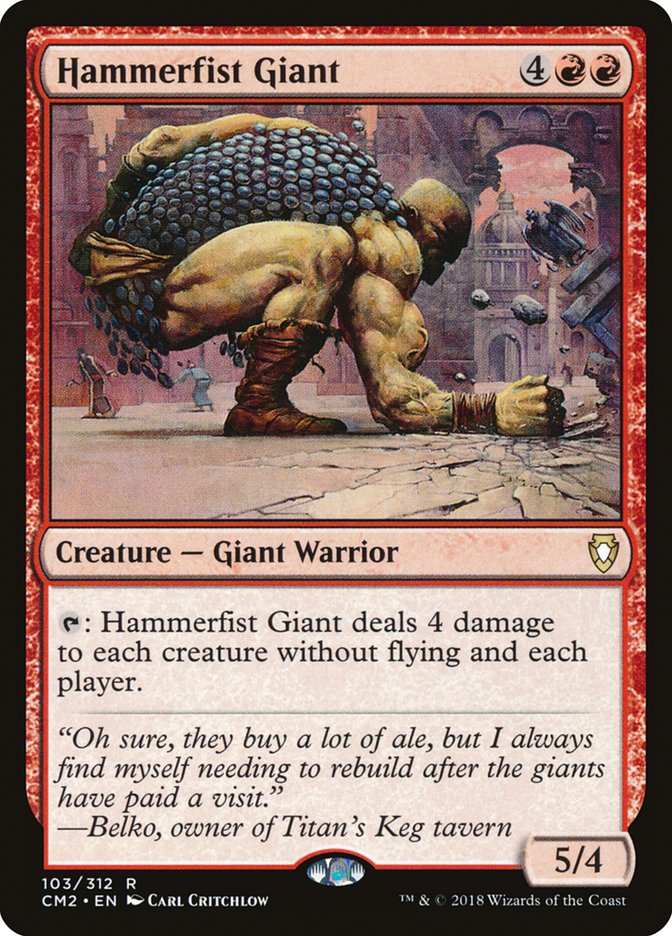 Hammerfist Giant [Commander Anthology Volume II] | Game Haven TX