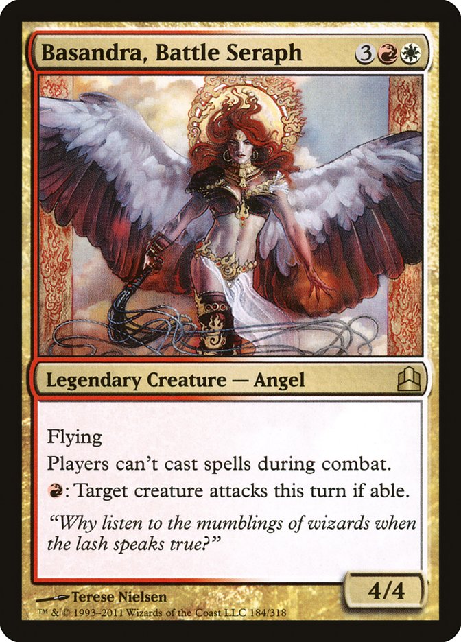 Basandra, Battle Seraph [Commander 2011] | Game Haven TX