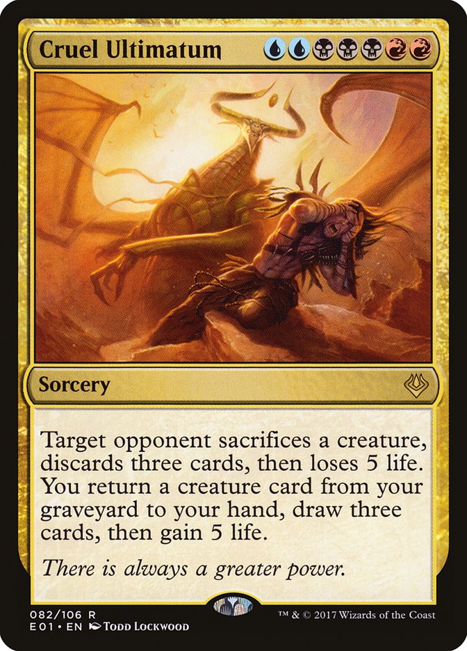 Cruel Ultimatum [Archenemy: Nicol Bolas] | Game Haven TX