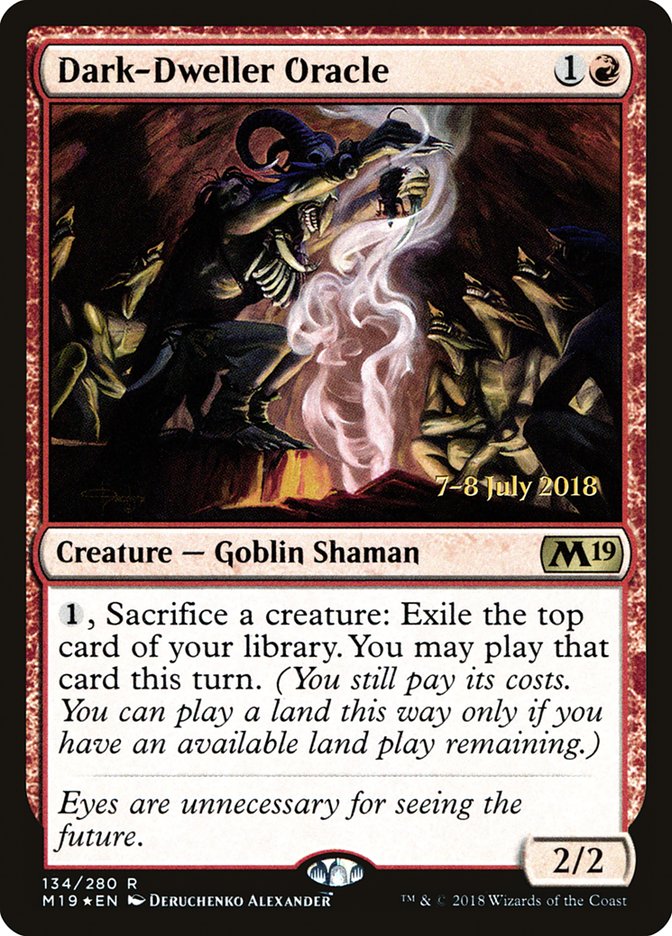 Dark-Dweller Oracle [Core Set 2019 Promos] | Game Haven TX