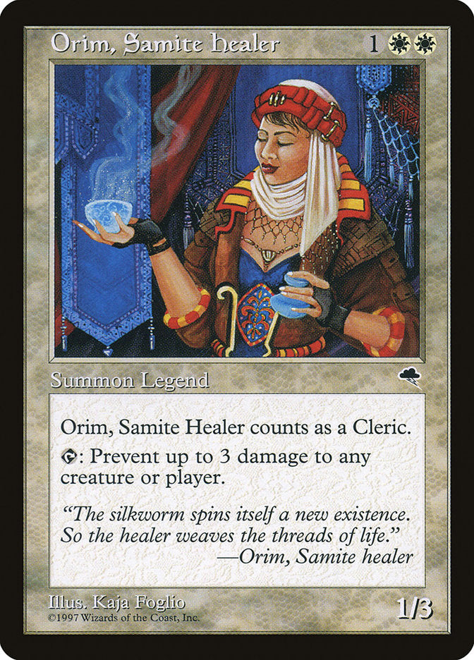 Orim, Samite Healer [Tempest] | Game Haven TX