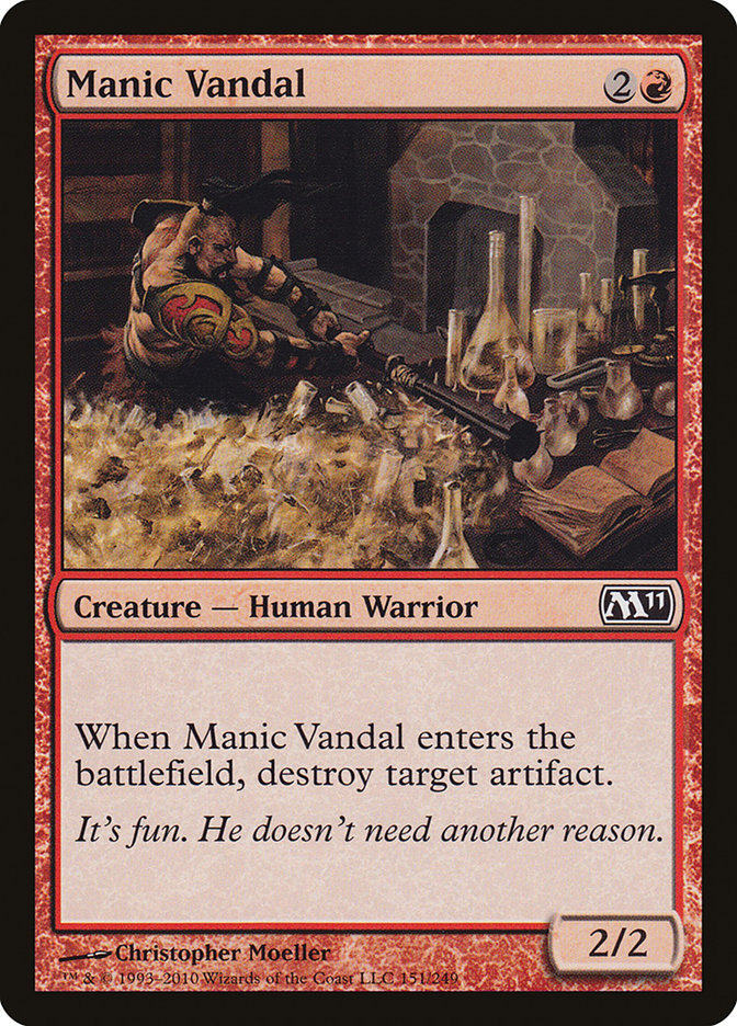 Manic Vandal [Magic 2011] | Game Haven TX