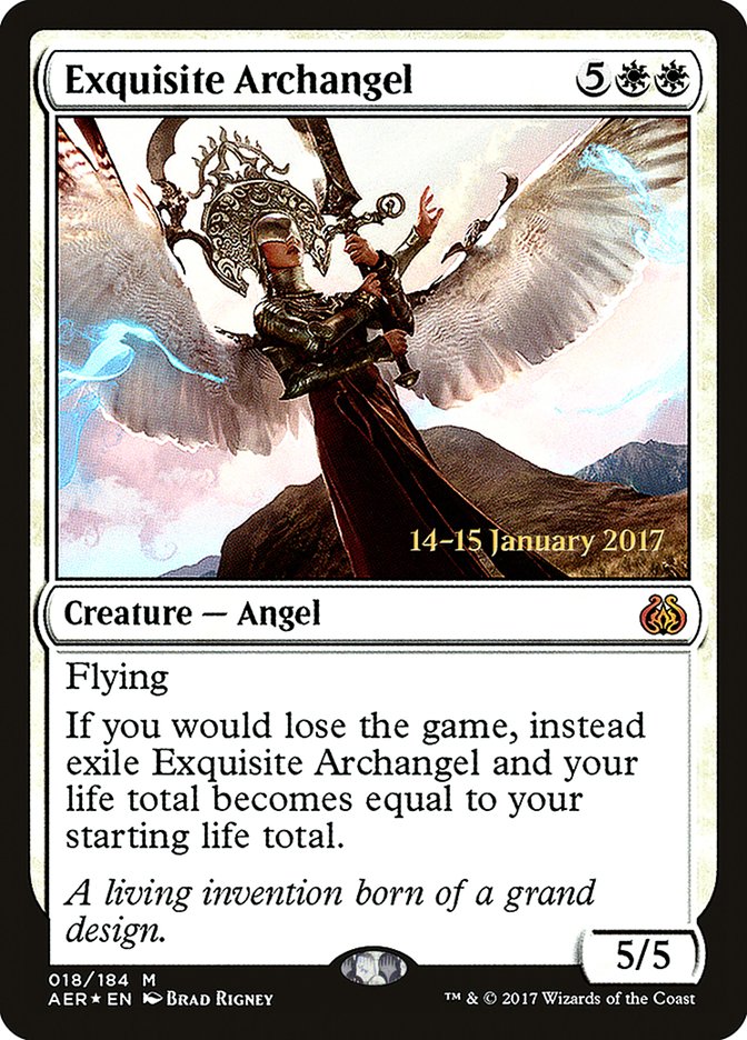 Exquisite Archangel [Aether Revolt Promos] | Game Haven TX