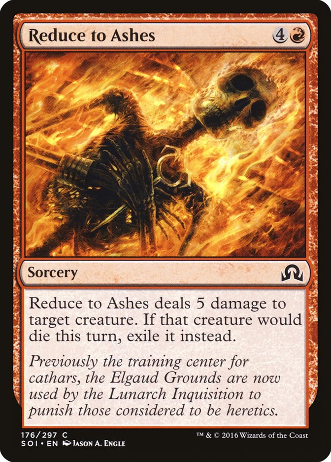 Reduce to Ashes [Shadows over Innistrad] | Game Haven TX