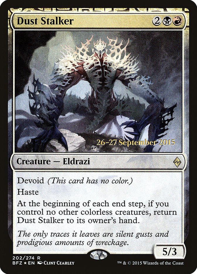 Dust Stalker [Battle for Zendikar Promos] | Game Haven TX