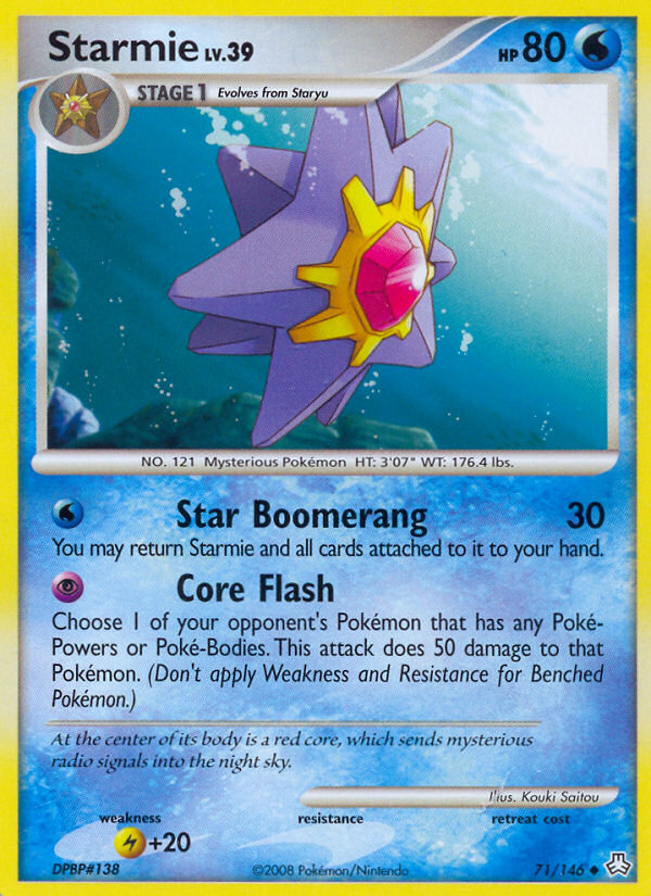 Starmie (71/146) [Diamond & Pearl: Legends Awakened] | Game Haven TX