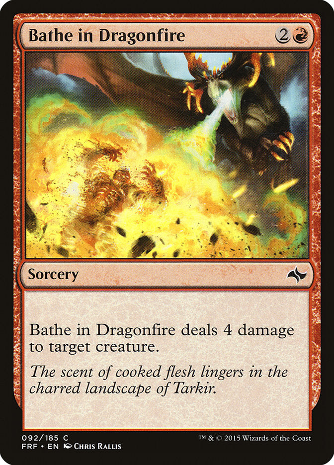 Bathe in Dragonfire [Fate Reforged] | Game Haven TX
