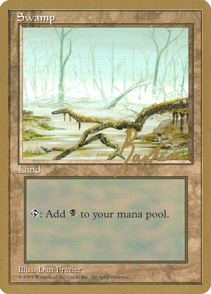 Swamp (gb372) (George Baxter) [Pro Tour Collector Set] | Game Haven TX