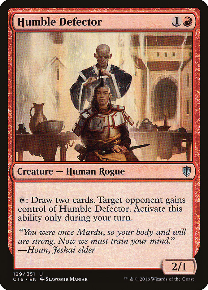 Humble Defector [Commander 2016] | Game Haven TX