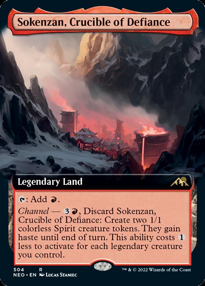 Sokenzan, Crucible of Defiance (Extended) [Kamigawa: Neon Dynasty] | Game Haven TX