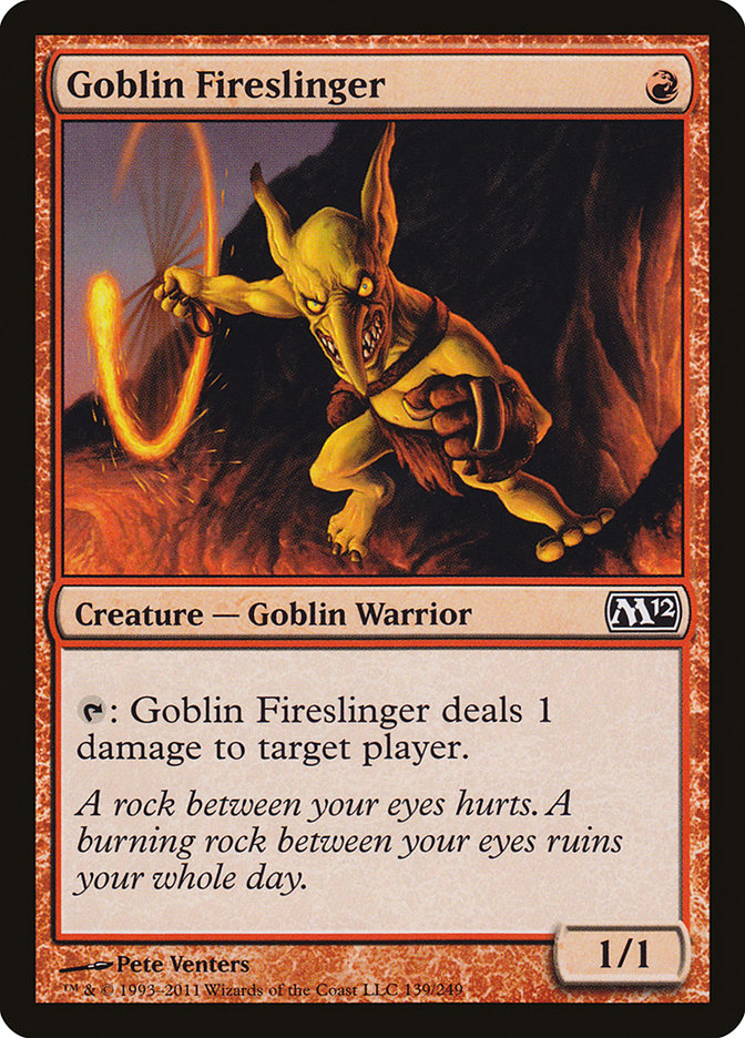 Goblin Fireslinger [Magic 2012] | Game Haven TX