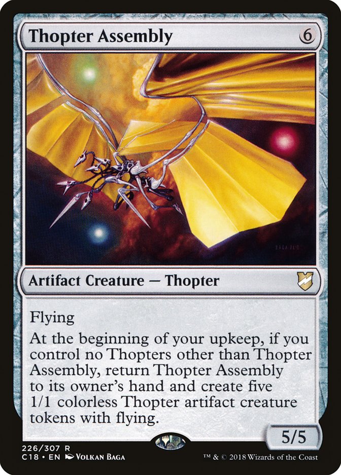Thopter Assembly [Commander 2018] | Game Haven TX
