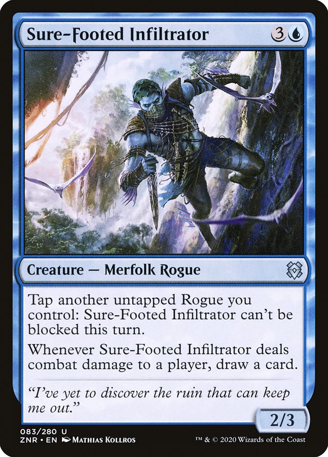 Sure-Footed Infiltrator [Zendikar Rising] | Game Haven TX