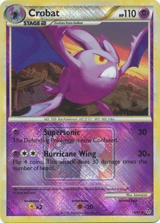 Crobat (14/95) (League Promo) [HeartGold & SoulSilver: Unleashed] | Game Haven TX