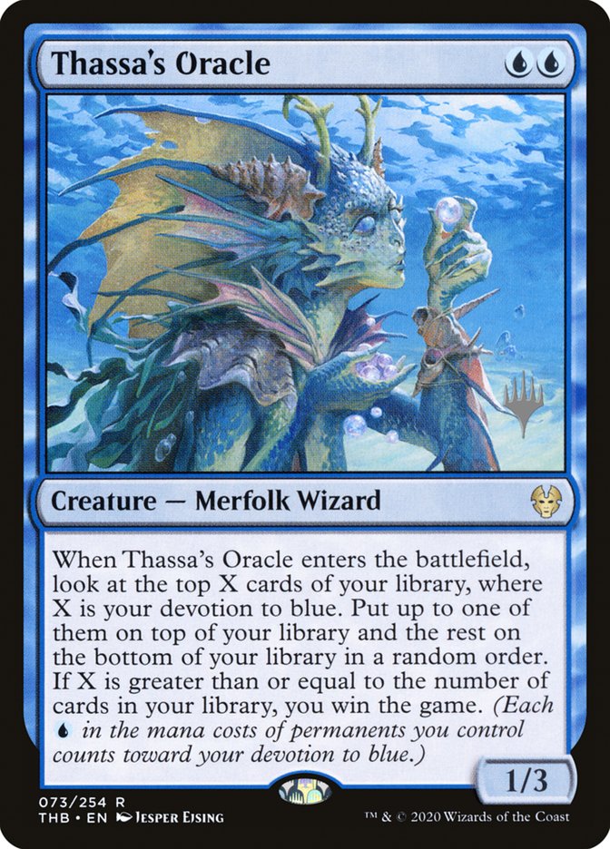 Thassa's Oracle (Promo Pack) [Theros Beyond Death Promos] | Game Haven TX