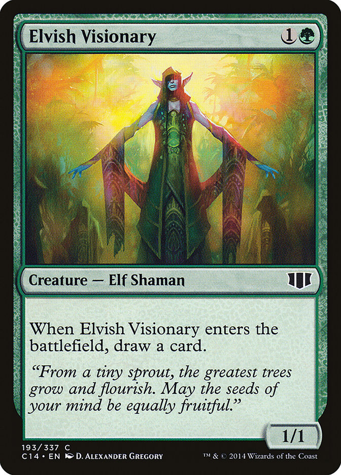 Elvish Visionary [Commander 2014] | Game Haven TX