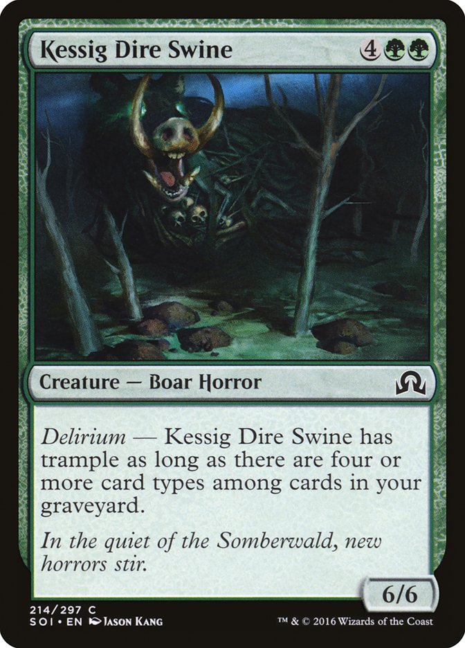 Kessig Dire Swine [Shadows over Innistrad] | Game Haven TX