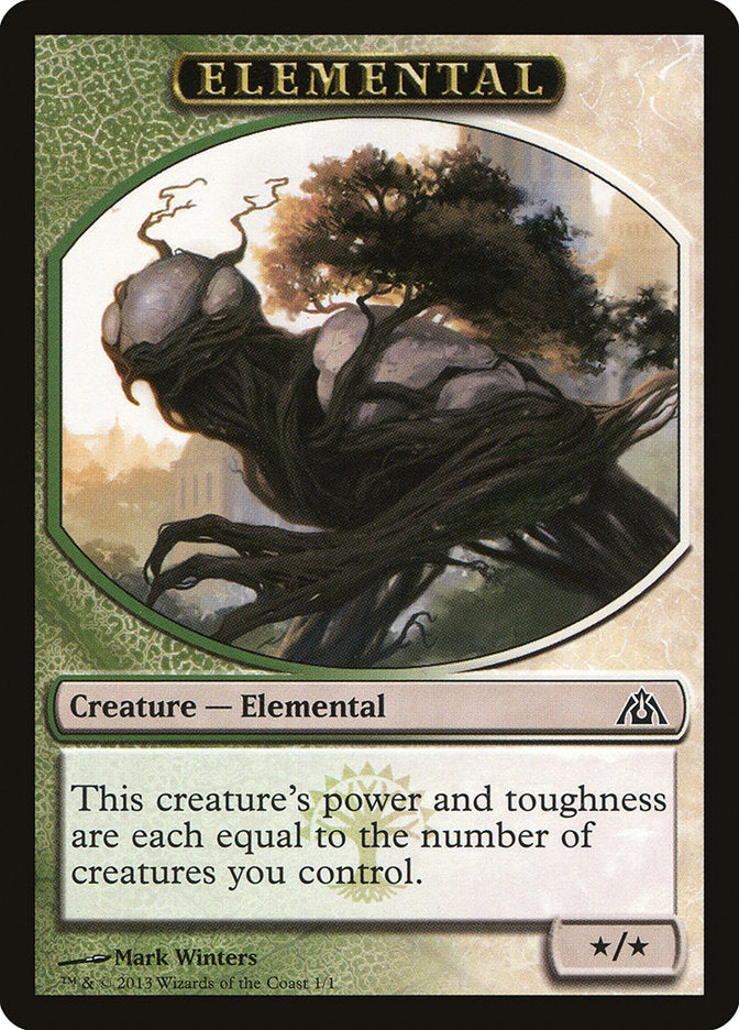 Elemental [Dragon's Maze Tokens] | Game Haven TX