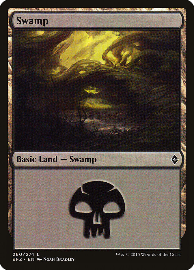Swamp [Battle for Zendikar] | Game Haven TX
