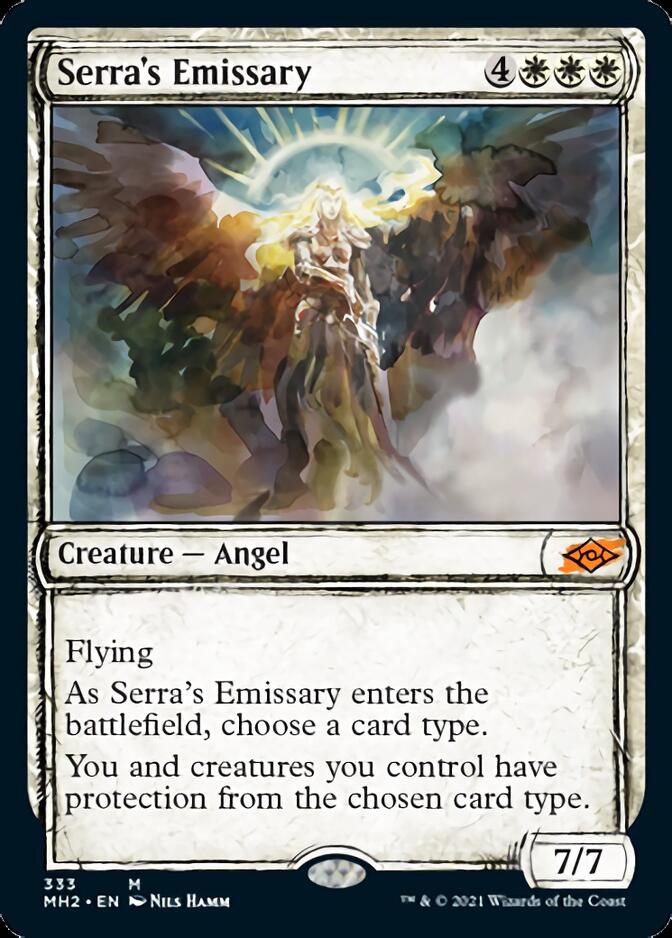 Serra's Emissary (Sketch) [Modern Horizons 2] | Game Haven TX