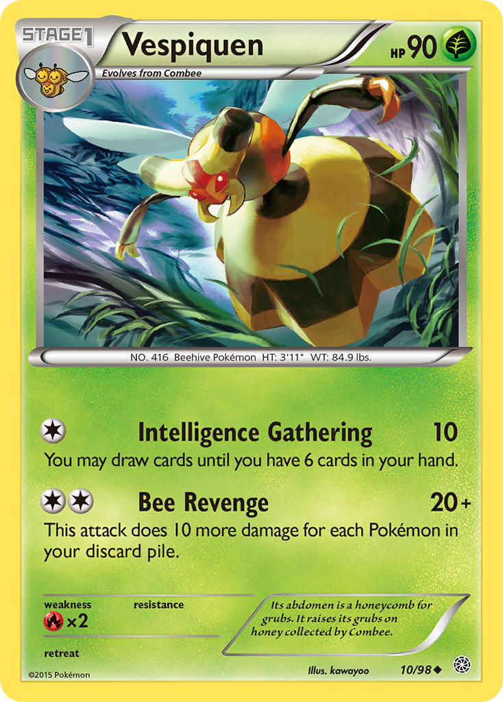 Vespiquen (10/98) [XY: Ancient Origins] | Game Haven TX