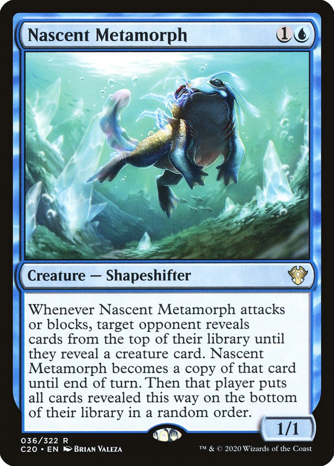 Nascent Metamorph [Commander 2020] | Game Haven TX