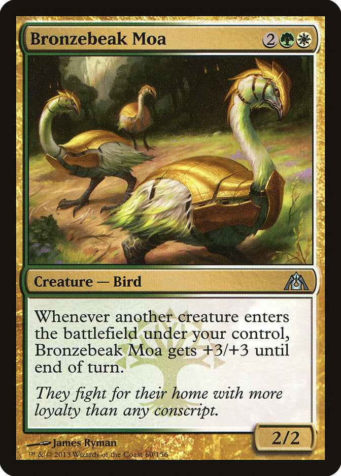 Bronzebeak Moa [Dragon's Maze] | Game Haven TX
