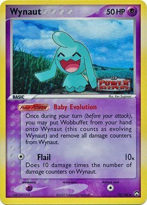 Wynaut (70/108) (Stamped) [EX: Power Keepers] | Game Haven TX