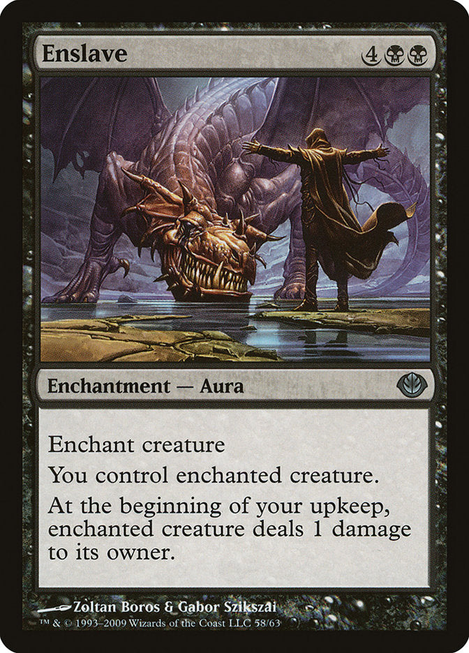 Enslave [Duel Decks: Garruk vs. Liliana] | Game Haven TX