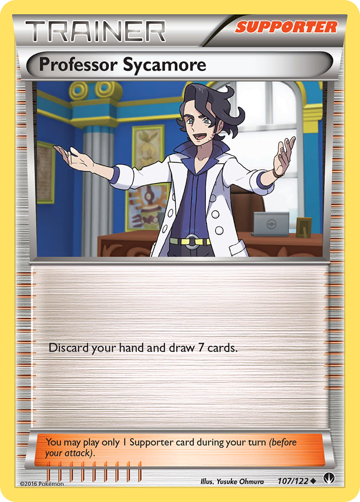 Professor Sycamore (107/122) [XY: BREAKpoint] | Game Haven TX