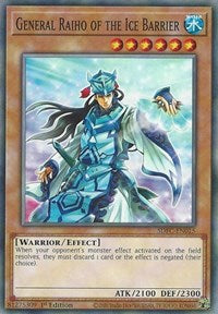General Raiho of the Ice Barrier [SDFC-EN015] Common | Game Haven TX