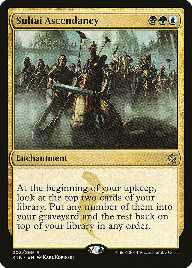 Sultai Ascendancy [Khans of Tarkir] | Game Haven TX