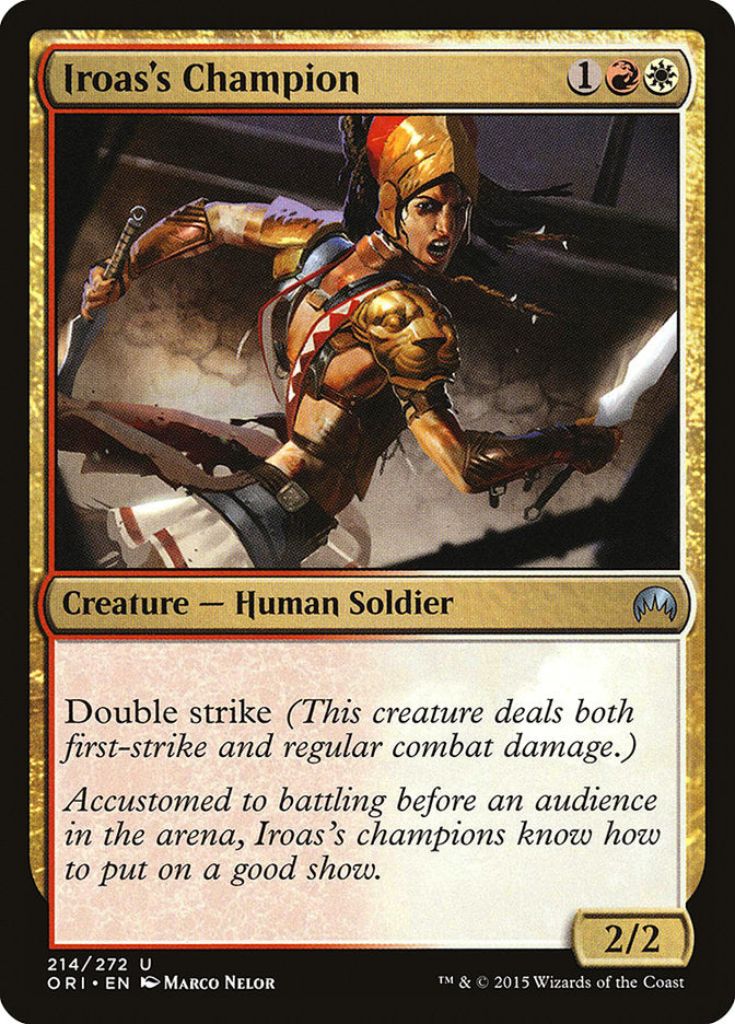 Iroas's Champion [Magic Origins] | Game Haven TX