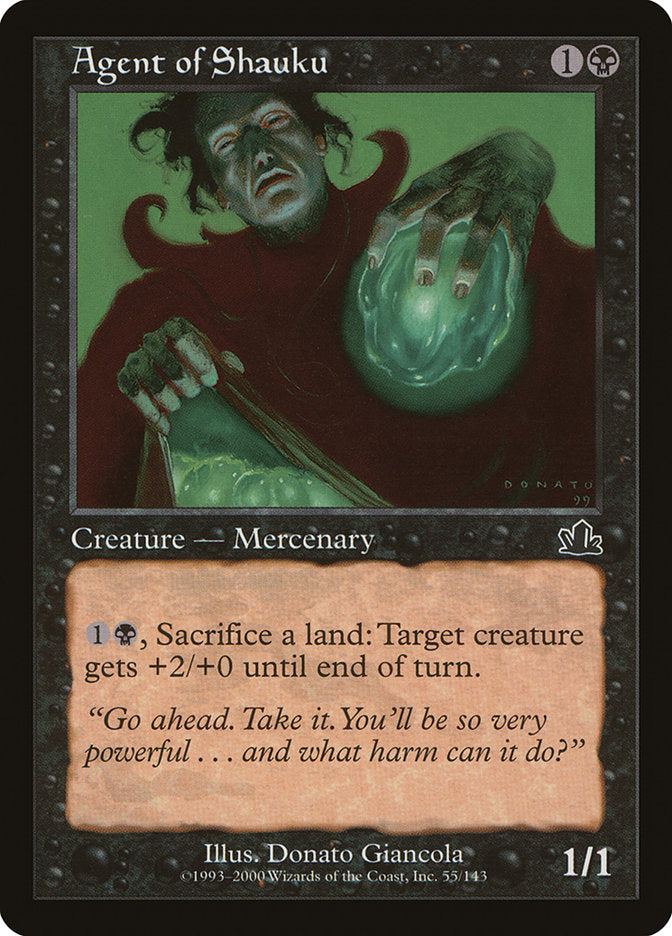 Agent of Shauku [Prophecy] | Game Haven TX