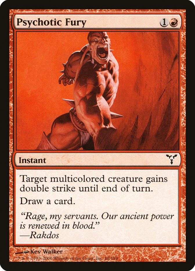 Psychotic Fury [Dissension] | Game Haven TX